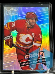 2022-23 Skybox Metal Universe CACHE Jonathan Huberdeau #C-16 Silver Foil Calgary Flames